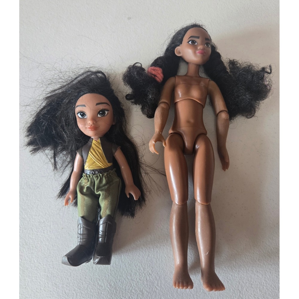 Disney Raya Moana Doll Lot Mattel Princess Fashion Dolls TLC Play Custom